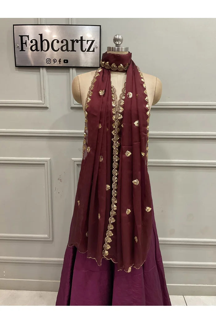 Beautiful Embroidery work Rangoli Dupatta for women | Only Dupatta Satyabhumi Dup