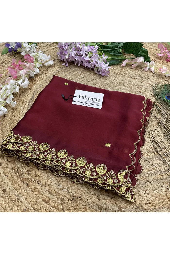 Beautiful Embroidery work Rangoli Dupatta for women | Only Dupatta Starwars Dup