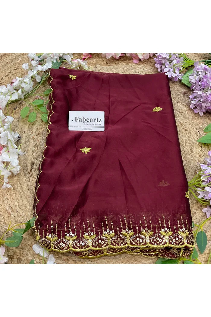 Beautiful Embroidery work Rangoli Dupatta for women | Only Dupatta Kalyani Dup