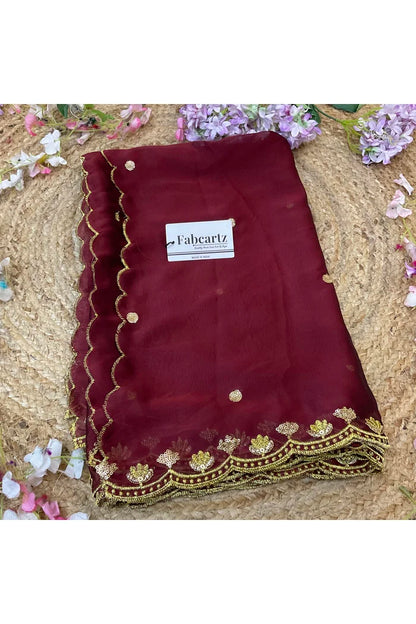 Beautiful Embroidery work Rangoli Dupatta for women | Only Dupatta Juhi Dup