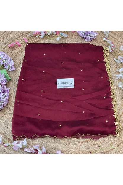 Beautiful Embroidery work Rangoli Dupatta for women | Only Dupatta Ishita Dup