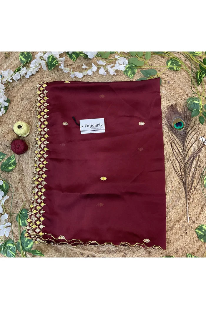 Beautiful Embroidery work Rangoli Dupatta for women | Only Dupatta Pranavi Dup