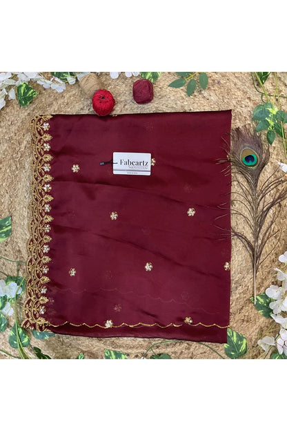 Beautiful Embroidery work Rangoli Dupatta for women | Only Dupatta PihuSudha Dup