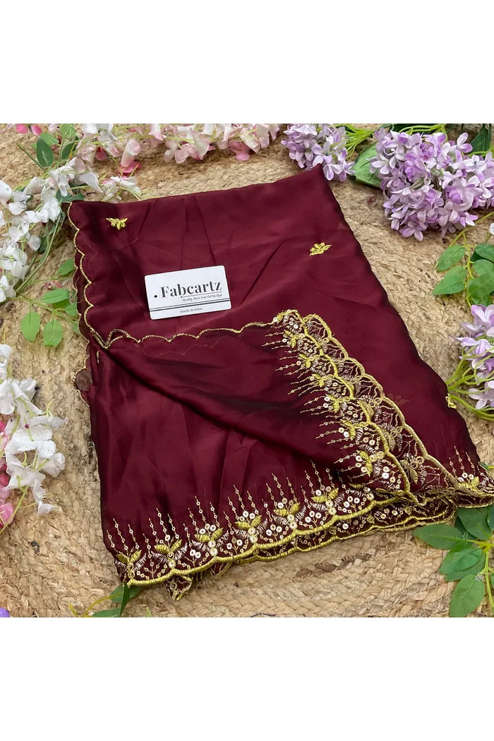 Beautiful Embroidery work Rangoli Dupatta for women | Only Dupatta Kalyani Dup