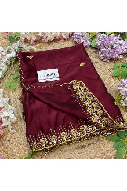 Beautiful Embroidery work Rangoli Dupatta for women | Only Dupatta Kalyani Dup