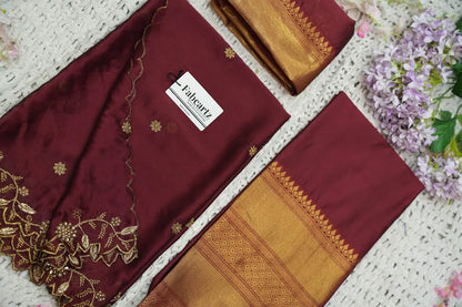 South Indian Festival Traditional Half Saree (NarayanRango)