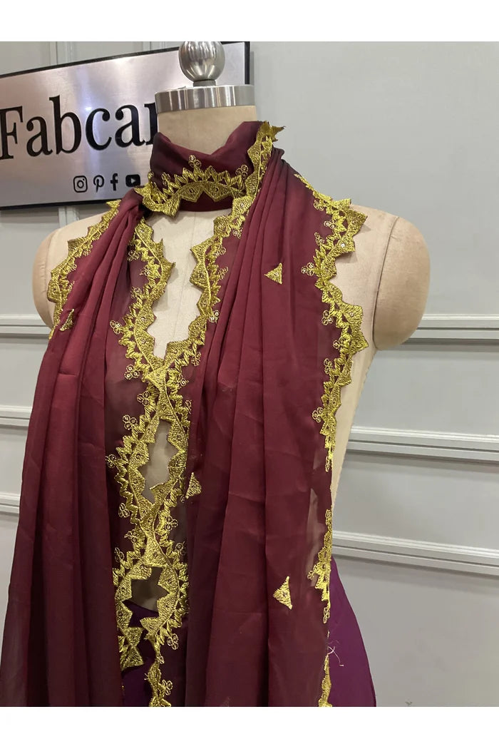 Beautiful Embroidery work Rangoli Dupatta for women | Only Dupatta LineShower Dup