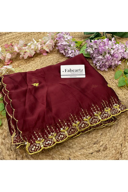Beautiful Embroidery work Rangoli Dupatta for women | Only Dupatta Kalyani Dup