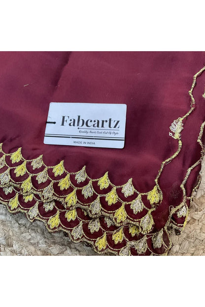 Beautiful Embroidery work Rangoli Dupatta for women | Only Dupatta Pranavi Dup