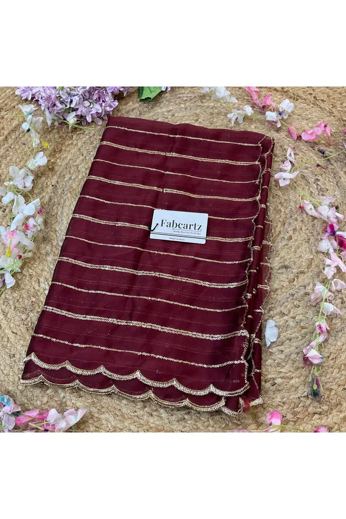 Beautiful Embroidery work Rangoli Dupatta for women | Only Dupatta Hyderabadi Dup