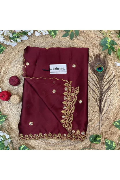 Beautiful Embroidery work Rangoli Dupatta for women | Only Dupatta PihuSudha Dup