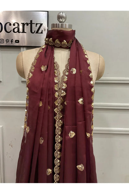 Beautiful Embroidery work Rangoli Dupatta for women | Only Dupatta Satyabhumi Dup