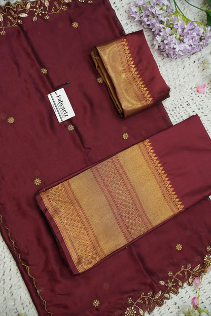 South Indian Festival Traditional Half Saree (NarayanRango)