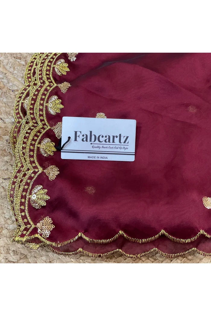 Beautiful Embroidery work Rangoli Dupatta for women | Only Dupatta Juhi Dup