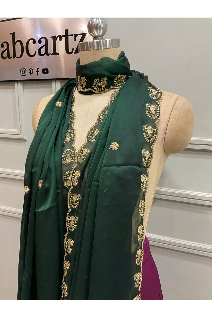 Beautiful Embroidery Rangoli Dupatta for women | Only Dupatta Chote Morwali Dup