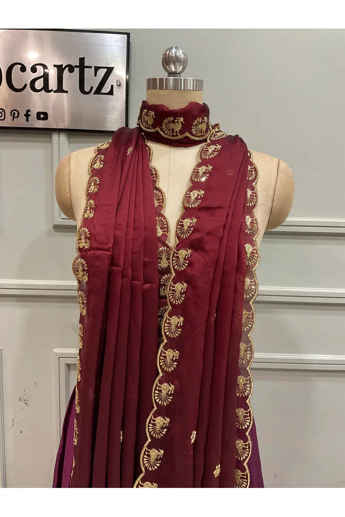 Beautiful Embroidery Rangoli Dupatta for women | Only Dupatta Chote Morwali Dup