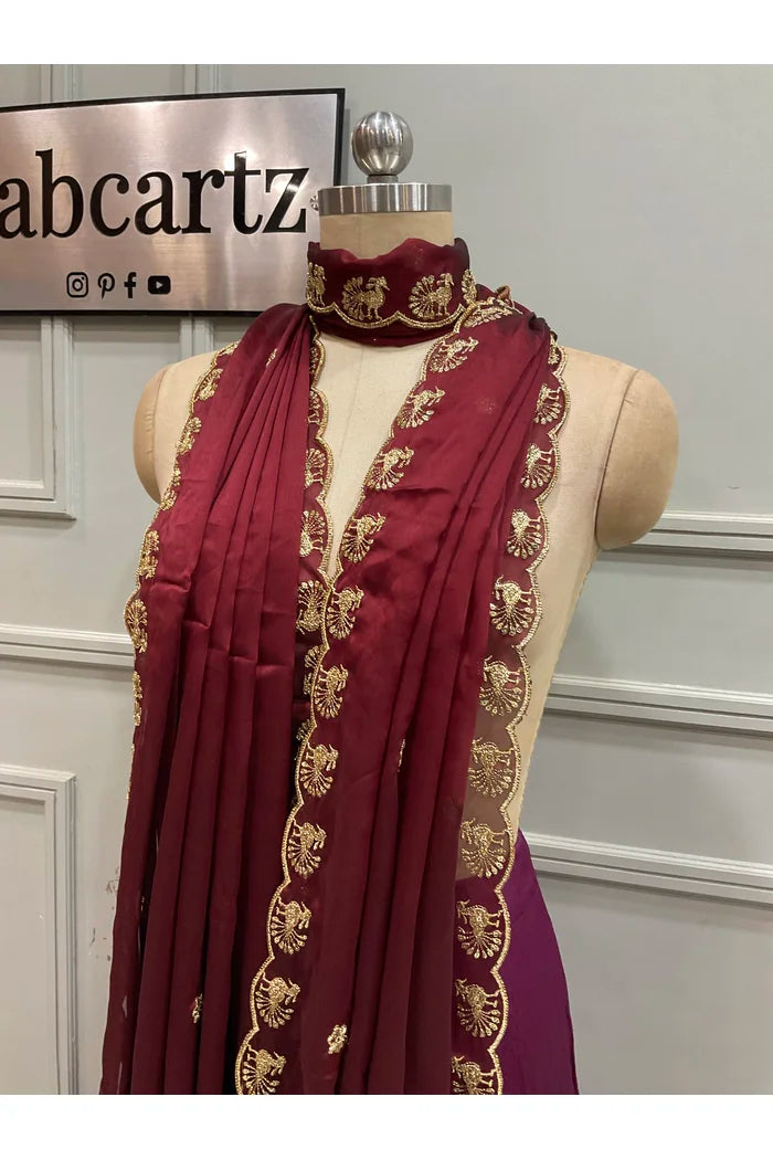 Beautiful Embroidery Rangoli Dupatta for women | Only Dupatta Chote Morwali Dup