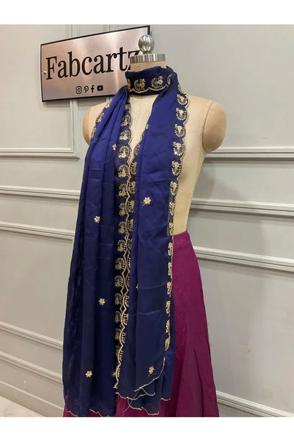 Beautiful Embroidery Rangoli Dupatta for women | Only Dupatta Chote Morwali Dup