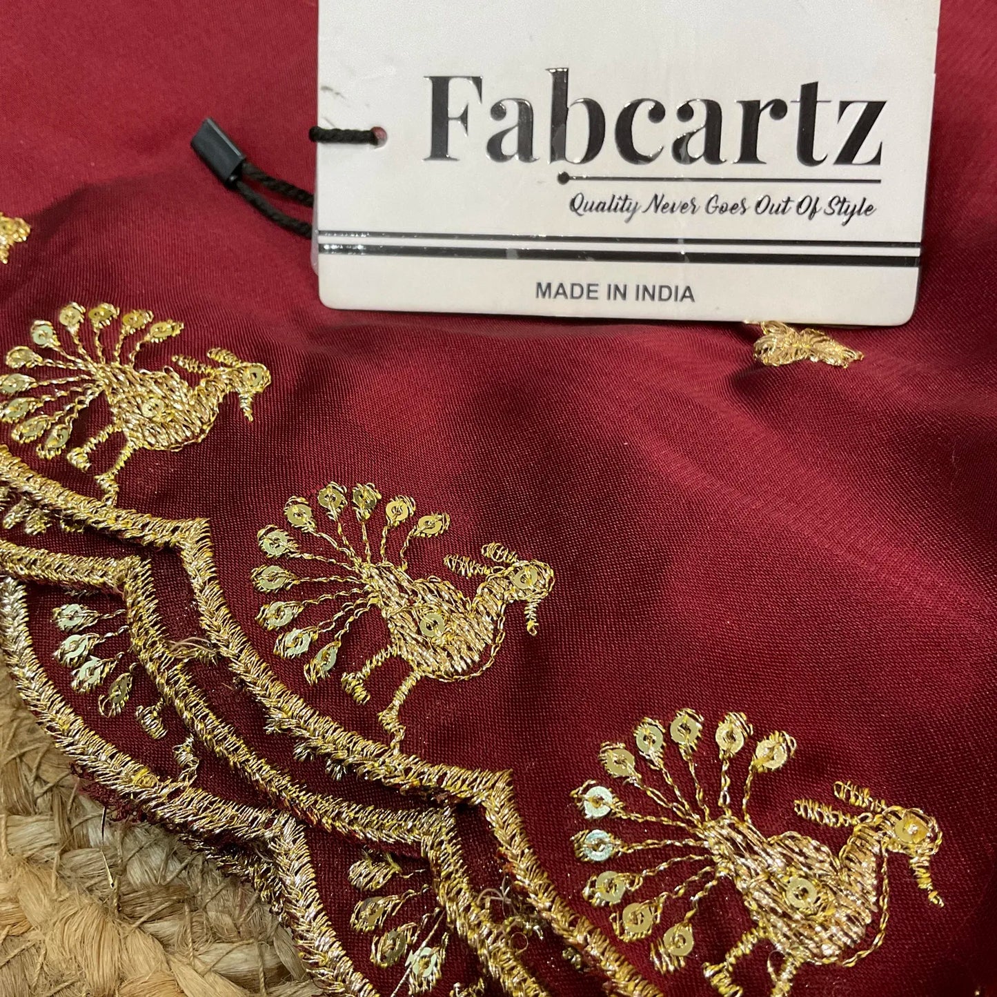 MorniwalaDup Beautiful Embroidery work Rangoli Dupatta for women | Only Dupatta