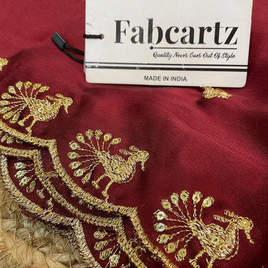 MorniwalaDup Beautiful Embroidery work Rangoli Dupatta for women | Only Dupatta