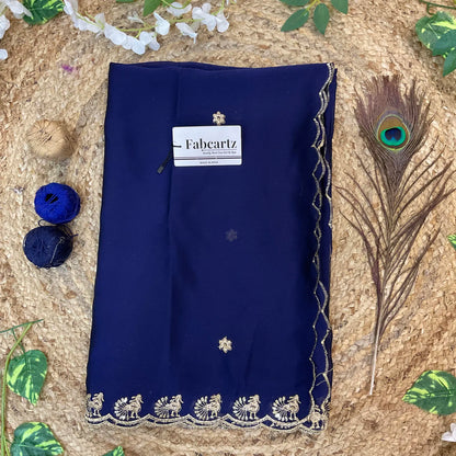 MorniwalaDup Beautiful Embroidery work Rangoli Dupatta for women | Only Dupatta