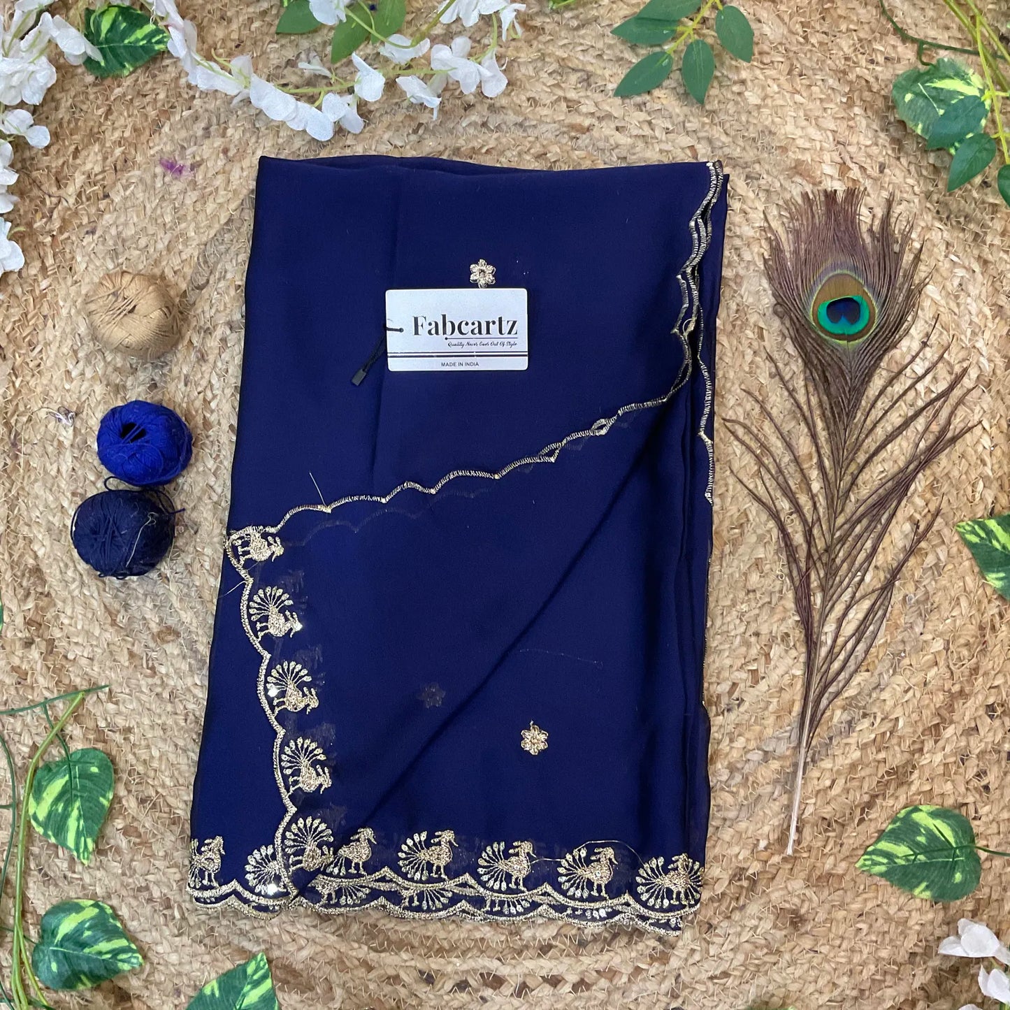 MorniwalaDup Beautiful Embroidery work Rangoli Dupatta for women | Only Dupatta