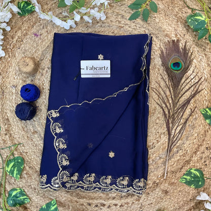 MorniwalaDup Beautiful Embroidery work Rangoli Dupatta for women | Only Dupatta