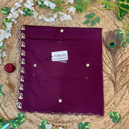MorniwalaDup Beautiful Embroidery work Rangoli Dupatta for women | Only Dupatta