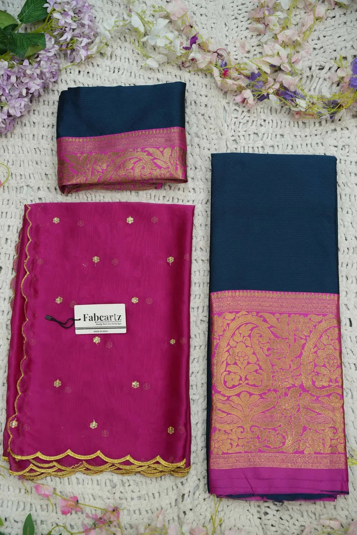 దక్షిణ భారత పండుగ సాంప్రదాయ హాఫ్ చీర (ఆర్వి) 