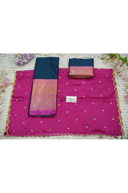 దక్షిణ భారత పండుగ సాంప్రదాయ హాఫ్ చీర (ఆర్వి) 