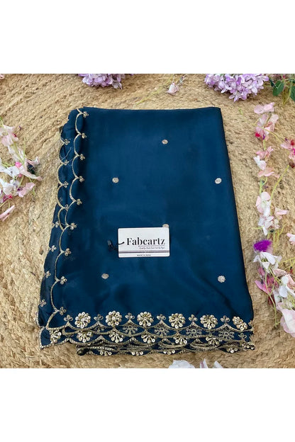 Beautiful Hand work and Beads work Rangoli Dupatta for women | Only Dupatta Dharani Dup