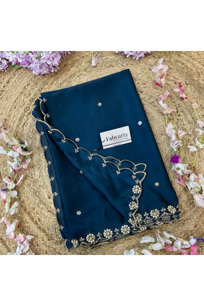 Beautiful Hand work and Beads work Rangoli Dupatta for women | Only Dupatta Dharani Dup