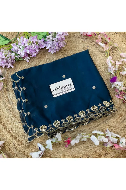 Beautiful Hand work and Beads work Rangoli Dupatta for women | Only Dupatta Dharani Dup