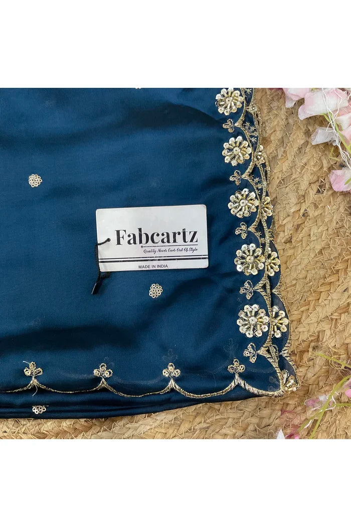 Beautiful Hand work and Beads work Rangoli Dupatta for women | Only Dupatta Dharani Dup