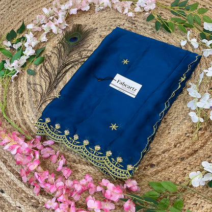 MunjyaaDup Beautiful Embroidery work Rangoli Dupatta for women | Only Dupatta