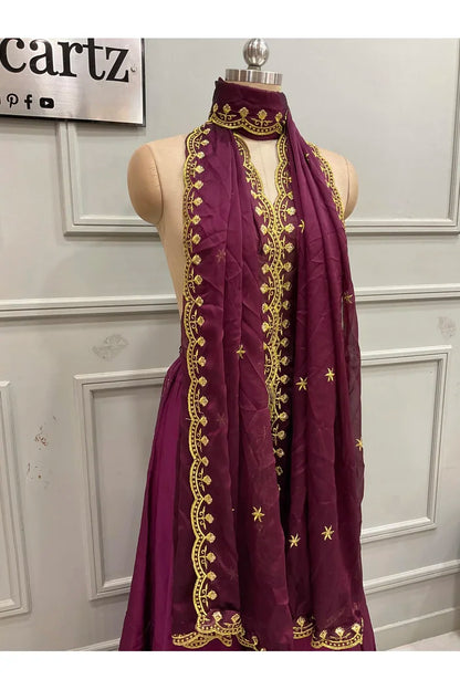 Beautiful Embroidery work Rangoli Dupatta for women | Only Dupatta Munjyaa Dup