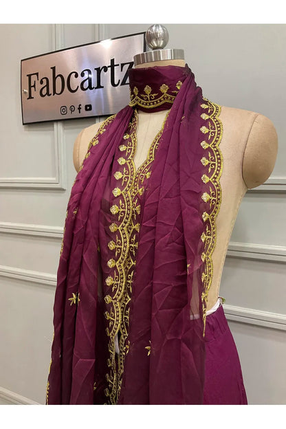 Beautiful Embroidery work Rangoli Dupatta for women | Only Dupatta Munjyaa Dup