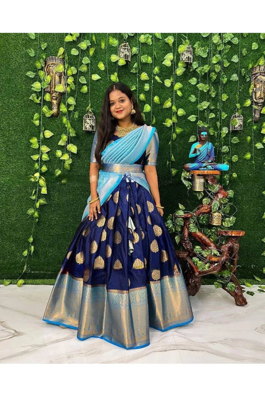 Supriya South Indian Festival Traditional Half Saree