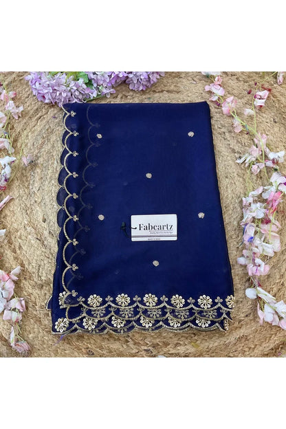 Beautiful Hand work and Beads work Rangoli Dupatta for women | Only Dupatta Dharani Dup