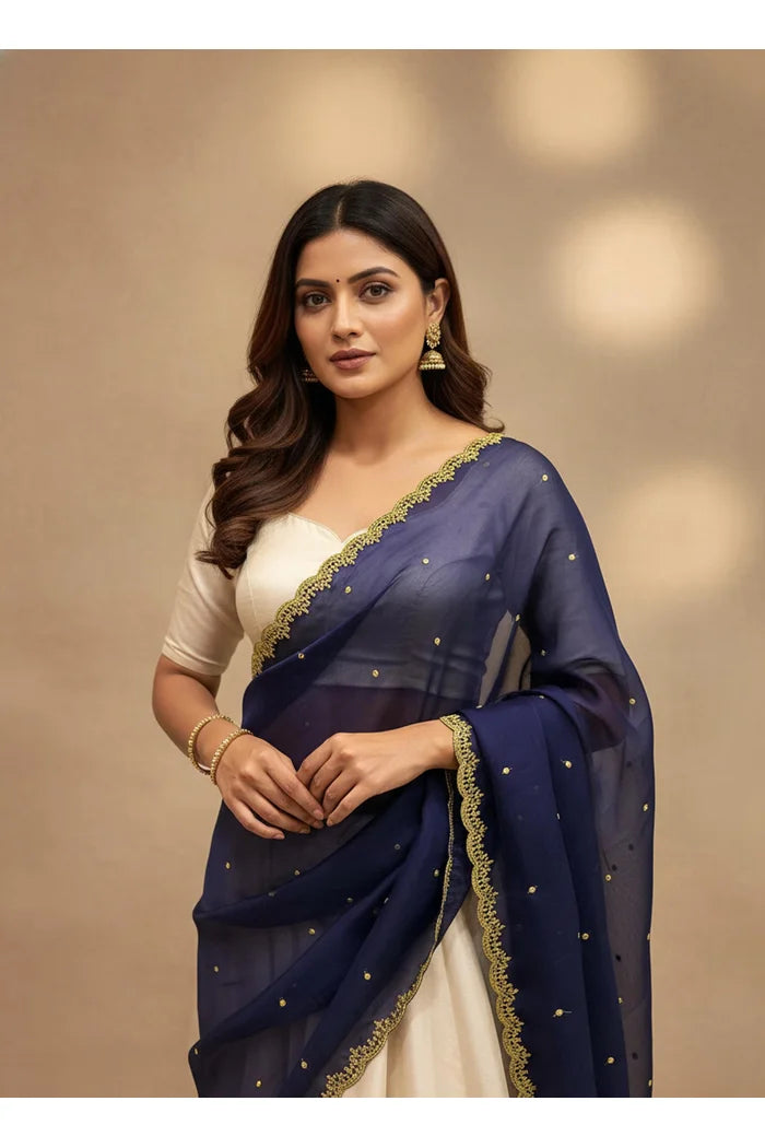 Beautiful Embroidery work Rangoli Dupatta for women | Only Dupatta Ishita Dup