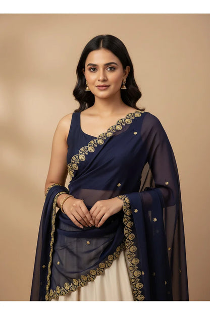 Beautiful Embroidery work Rangoli Dupatta for women | Only Dupatta Starwars Dup