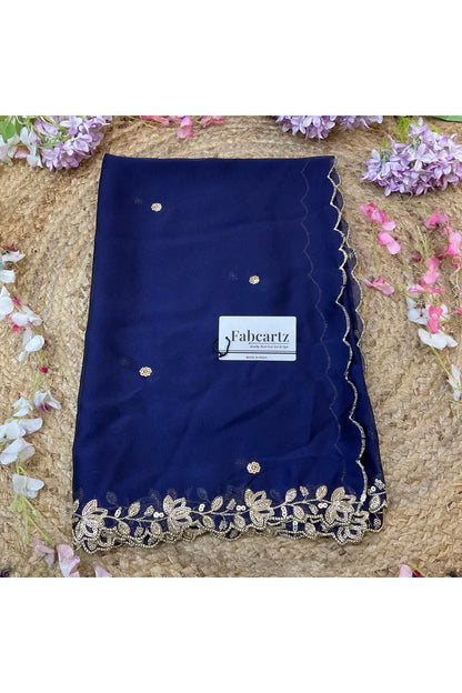 Beautiful Embroidery work Rangoli Dupatta for women | Only Dupatta BiliPatra Dup