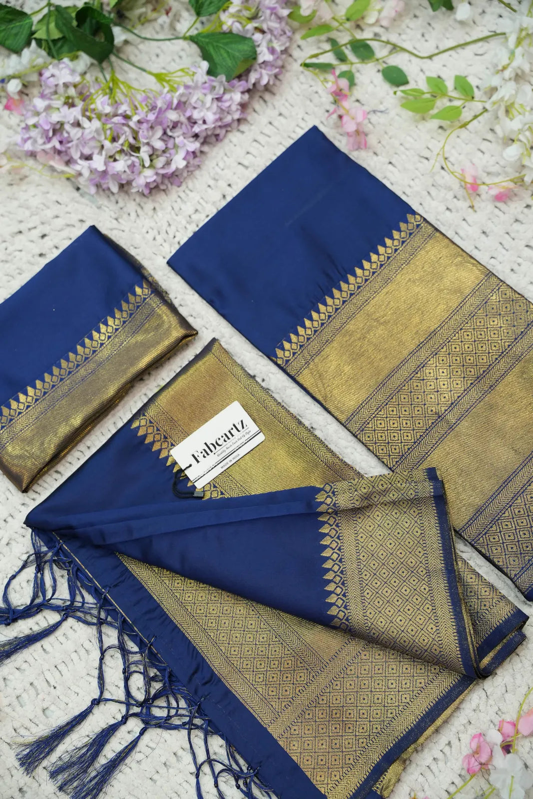 South Indian Festival Traditional Half Saree (NarayanPet)