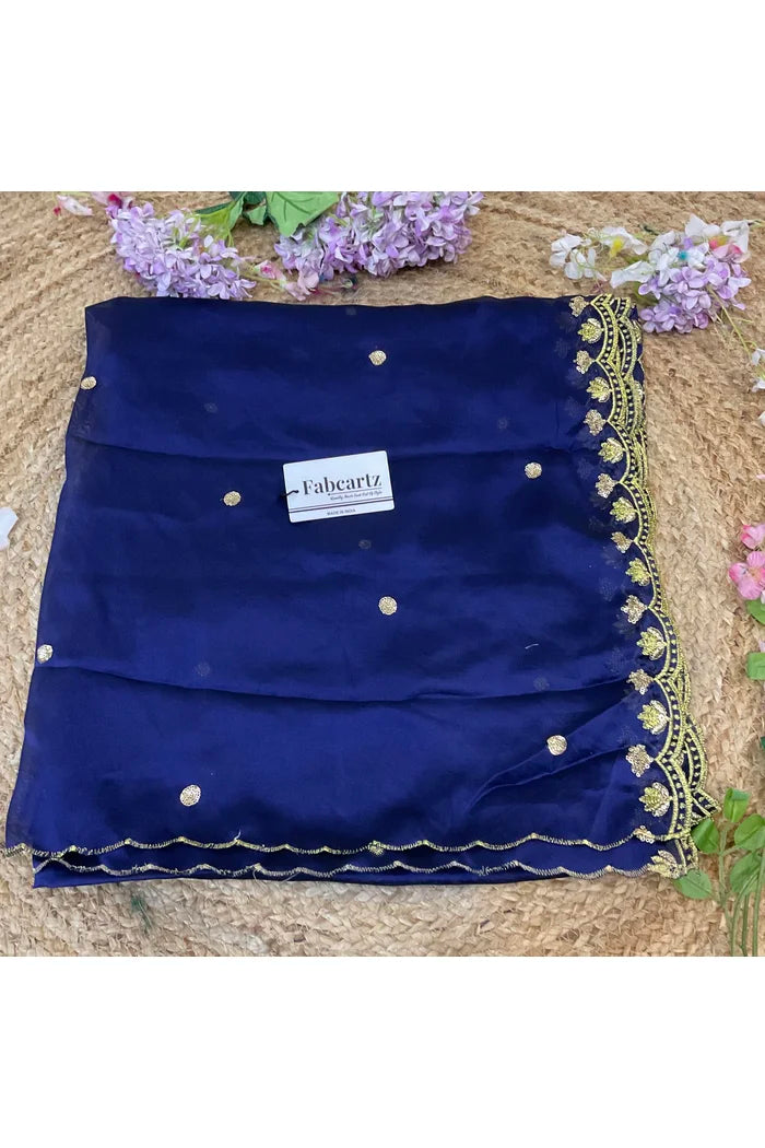 Beautiful Embroidery work Rangoli Dupatta for women | Only Dupatta Juhi Dup