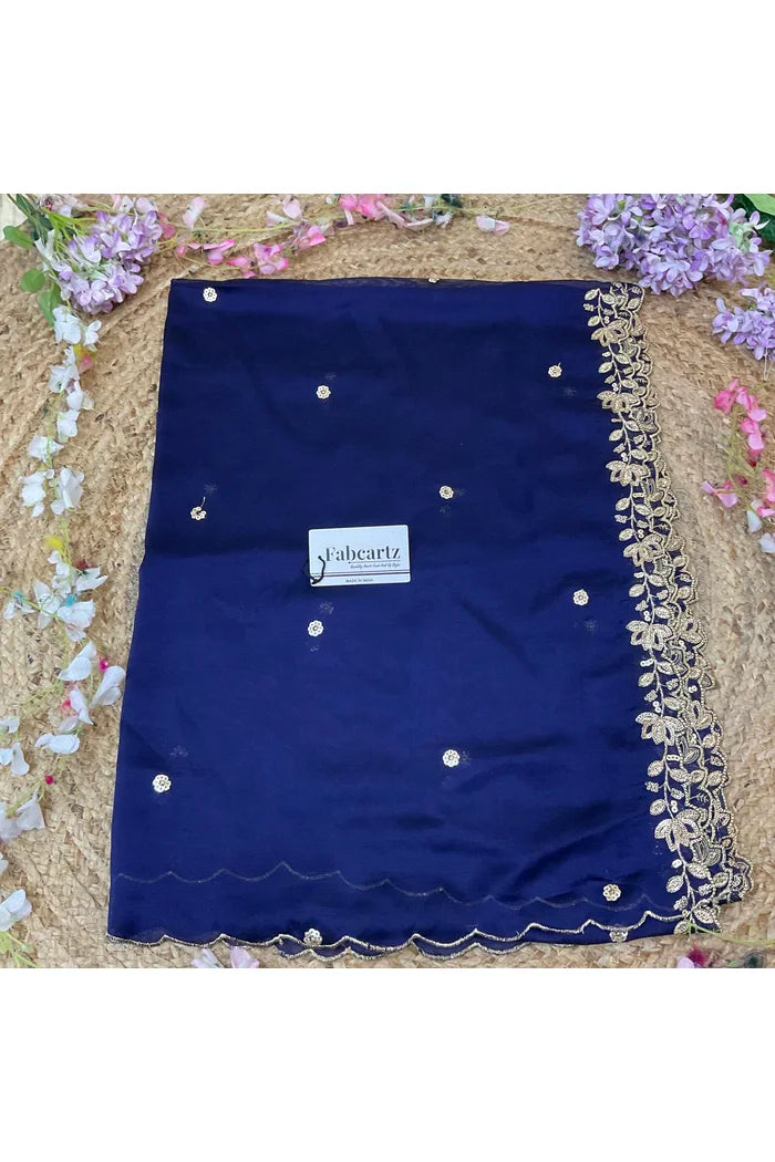 Beautiful Embroidery work Rangoli Dupatta for women | Only Dupatta BiliPatra Dup