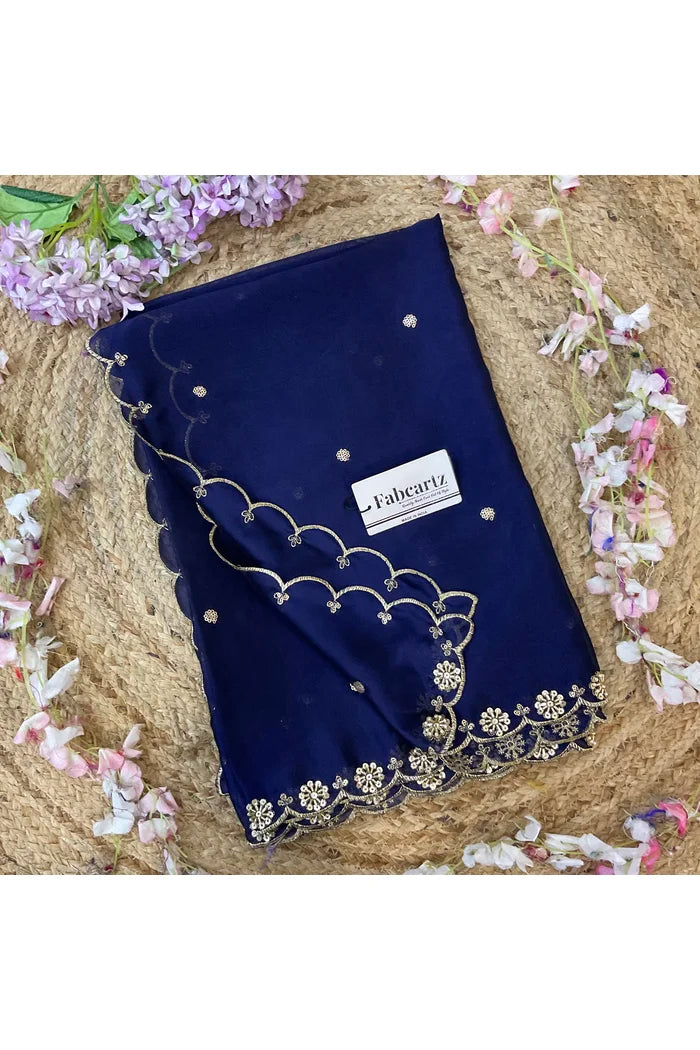Beautiful Hand work and Beads work Rangoli Dupatta for women | Only Dupatta Dharani Dup