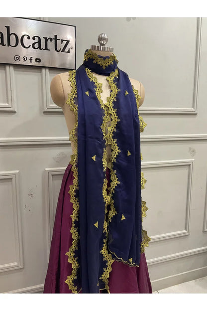 Beautiful Embroidery work Rangoli Dupatta for women | Only Dupatta LineShower Dup