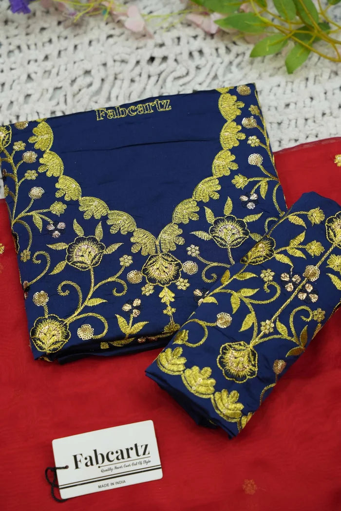 దక్షిణ భారత పండుగ సాంప్రదాయ హాఫ్ చీర (ఛవి) 