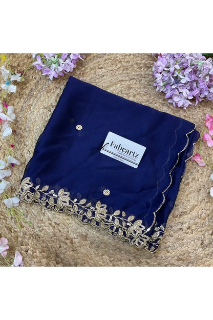 Beautiful Embroidery work Rangoli Dupatta for women | Only Dupatta BiliPatra Dup