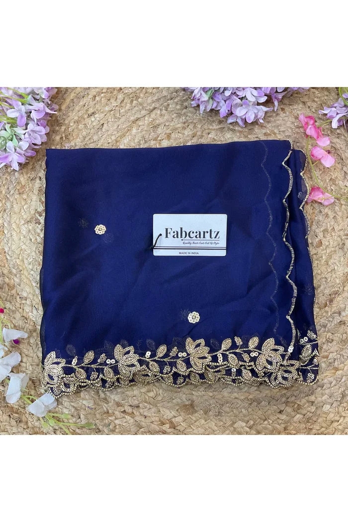 Beautiful Embroidery work Rangoli Dupatta for women | Only Dupatta BiliPatra Dup